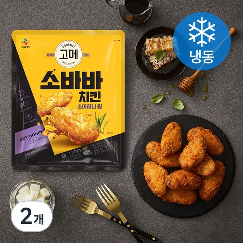 [로켓프레시] 고메 소바바치킨 소이허니 윙 (냉동)