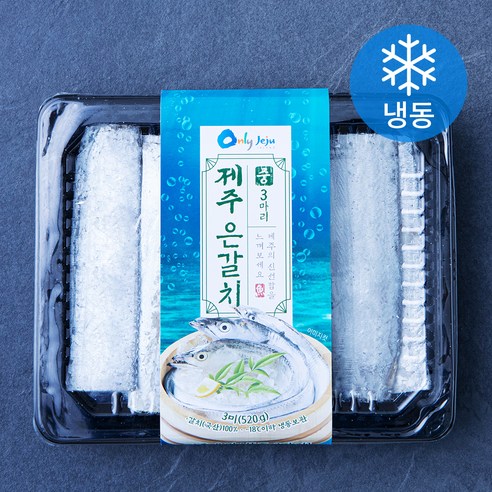[로켓프레시] 비비수산 제주 손질 은갈치 3마리 (냉동)