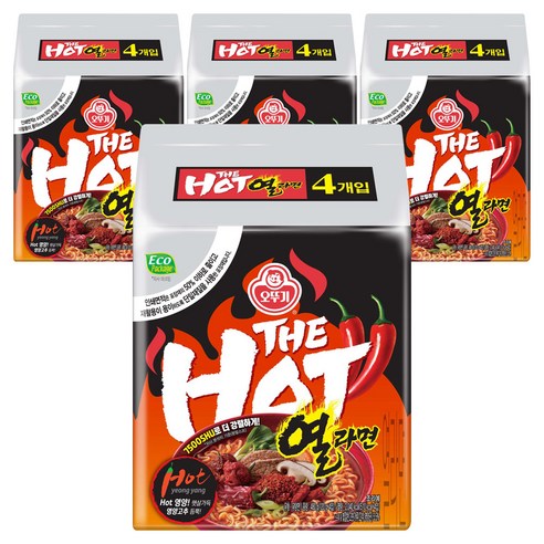오뚜기 더핫 열라면 120g
