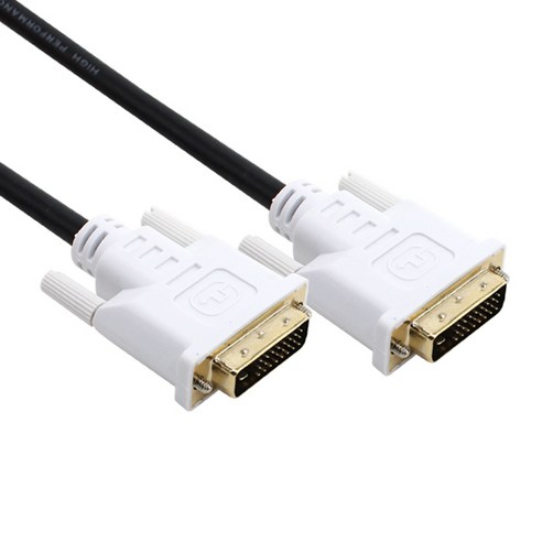 넥시 DVI D 듀얼 모니터 케이블, 1개, 3m
