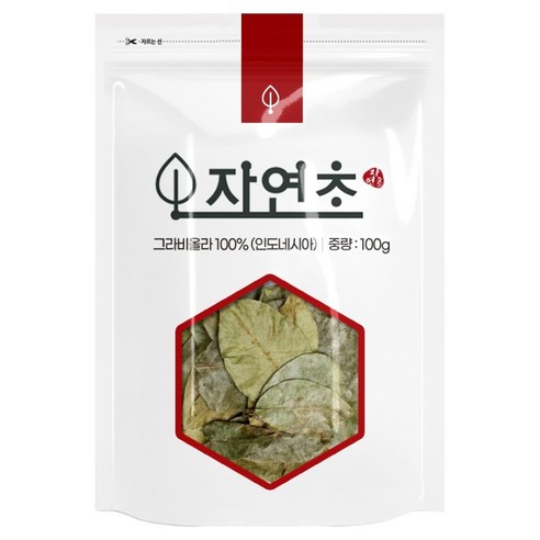 건조 그라비올라 잎