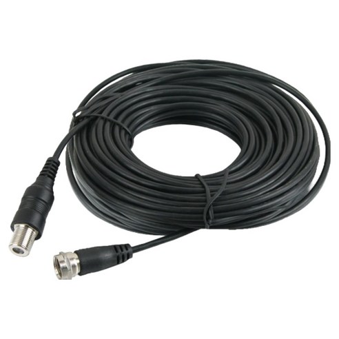 컴스 안테나 케이블연장 안테나 전용2C2V 검정