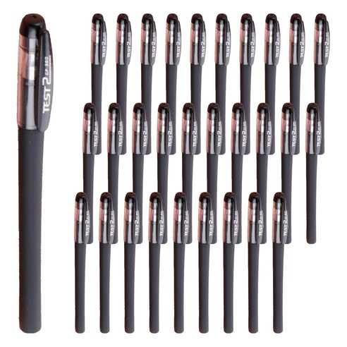 볼펜 0.5mm 대용량, 블랙, 60개