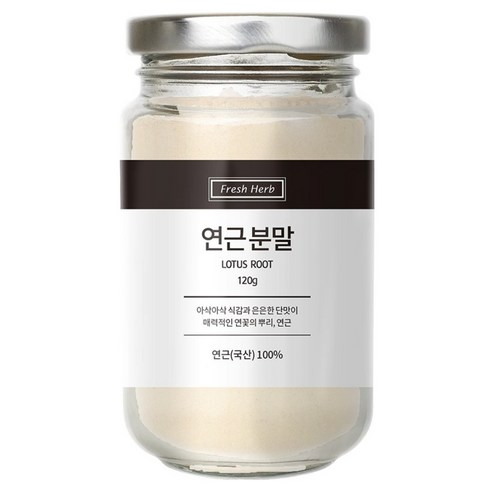 신선약초 연근 분말, 1개, 120g