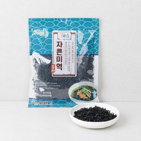 완도건강해 자른 미역, 100g, 3개