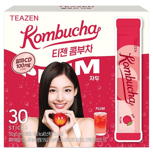 티젠 알파CD 콤부차 자두