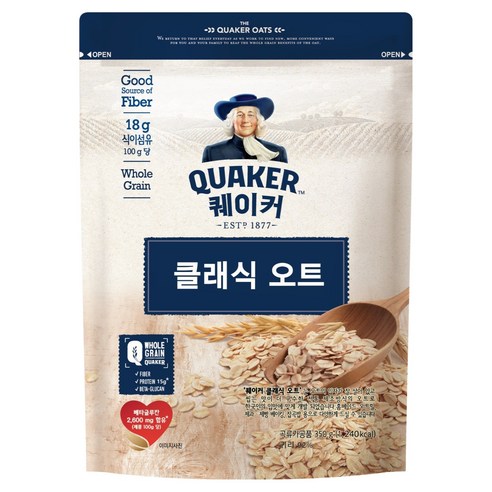 퀘이커 클래식 오트 시리얼