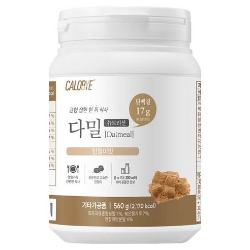 칼로바이 다밀 뉴트리션 분말 인절미맛