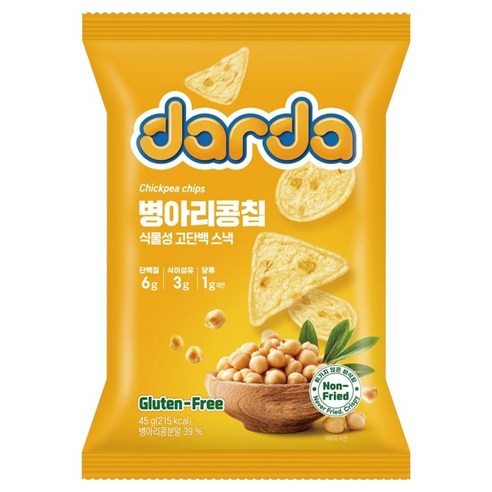 다르다팝콘 병아리콩칩