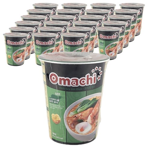 오마치 컵라면 새우맛