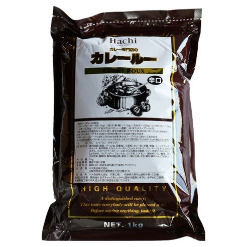 하치 카레루, 1개, 1kg