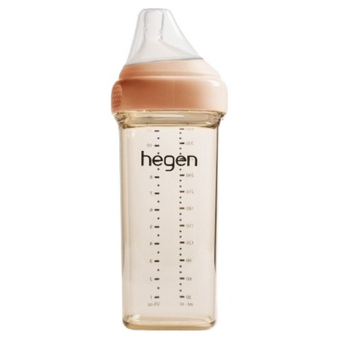 헤겐 PPSU 꼭지포함 애착젖병, 오번, 330ml, 1개