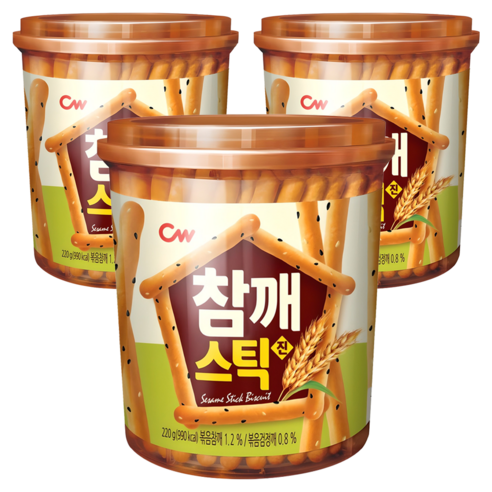 청우식품 참깨스틱 진
