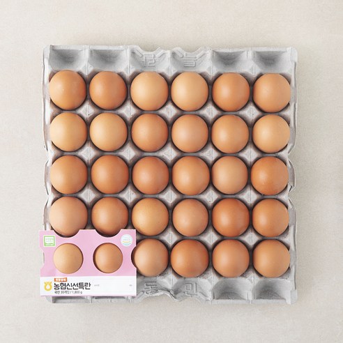 농협 무항생제 인증 신선 특란 1.8kg, 1개, 30구