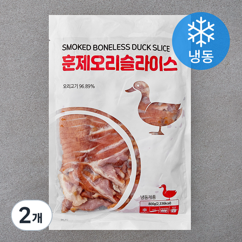 [로켓프레시] 랜시 훈제 오리슬라이스 (냉동)