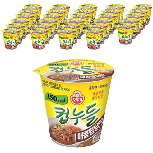 오뚜기 컵누들 매콤찜닭맛 45.5g