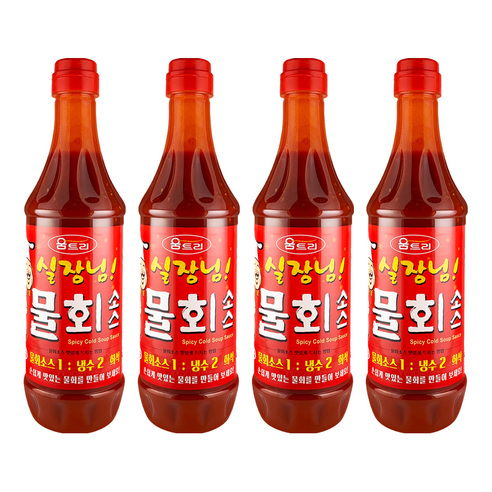 움트리 실장님 물회소스