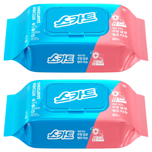 스카트 주방살균 행주티슈