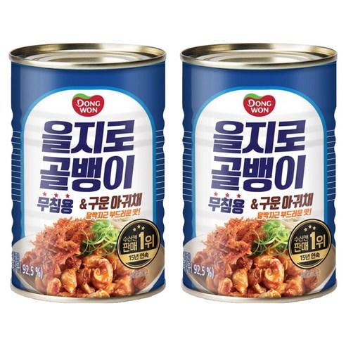 동원 을지로골뱅이 앤 구운아귀채, 300g, 2개