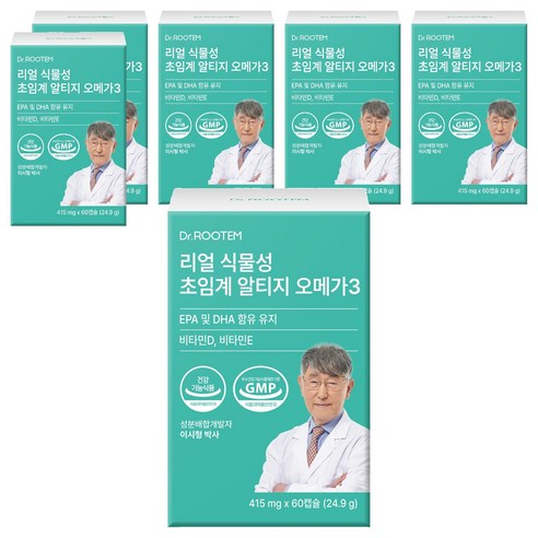 닥터루템 리얼 식물성 초임계 알티지 오메가3