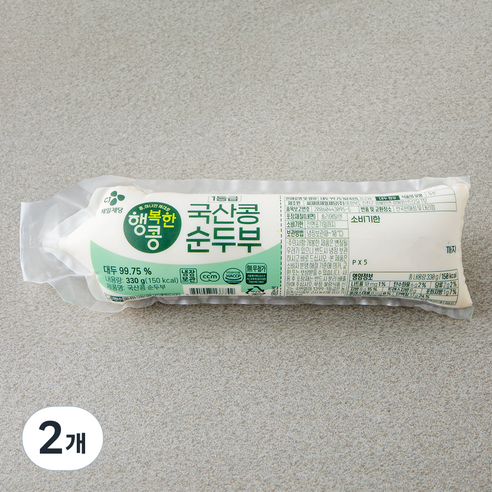 [로켓프레시] CJ제일제당 국산콩 순두부