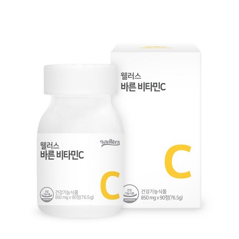 웰러스 바른 비타민C, 90정, 1개