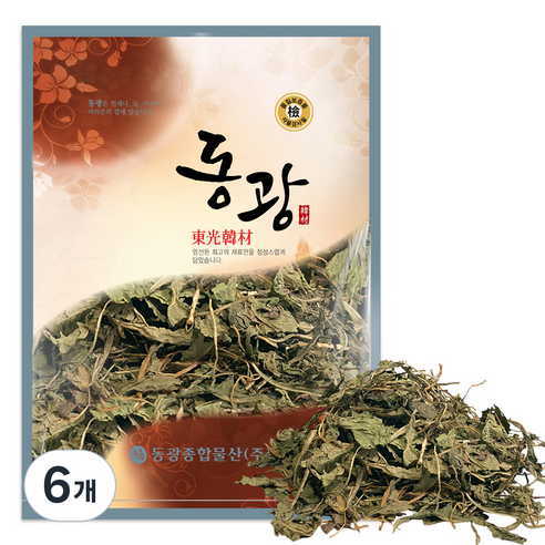 동광한방몰 포공영 민들레잎, 600g, 6개