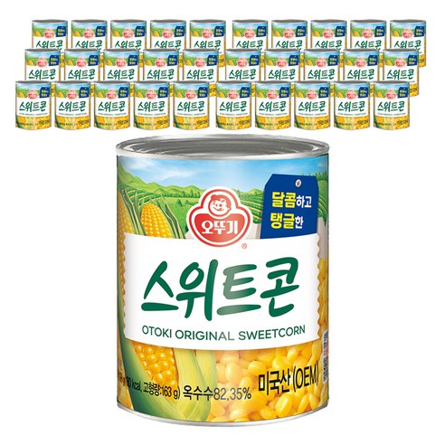 오뚜기 스위트콘 통조림, 198g, 48개