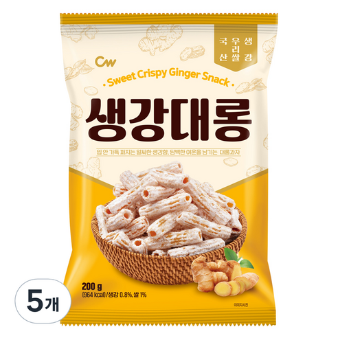 청우식품 생강대롱