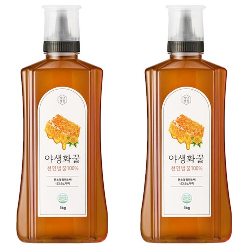 청년벌집 야생화꿀