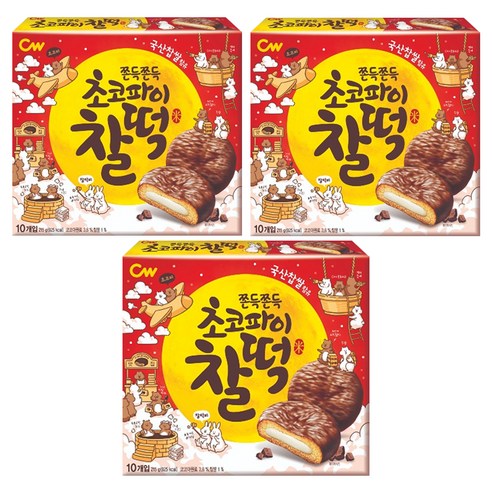 청우식품 초코파이찰떡 10p
