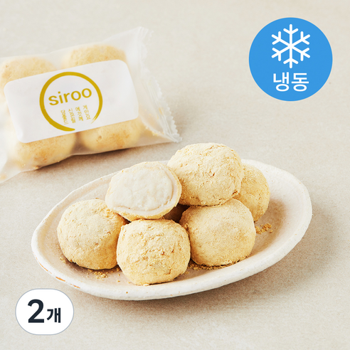 [로켓프레시] 프레시오늘 정담시루 고소한 콩가루 기피궁중 인절미 (냉동)