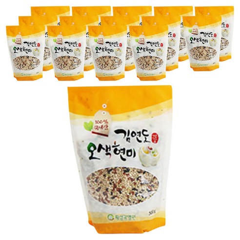 김연도 웰빙 오색현미