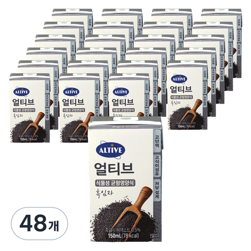 얼티브 균형영양식 흑임자