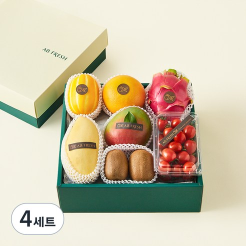 [로켓프레시] 올프레쉬 과일소믈리에 제철과일 혼합선물 4호 2.31KG +선물용 가방
