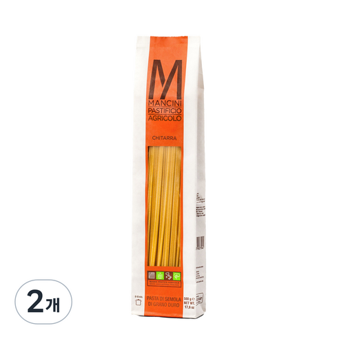 만치니 키타라 파스타 C2, 2개, 500g