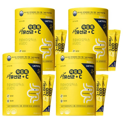 락토톡 생유산균 비타민C 60포