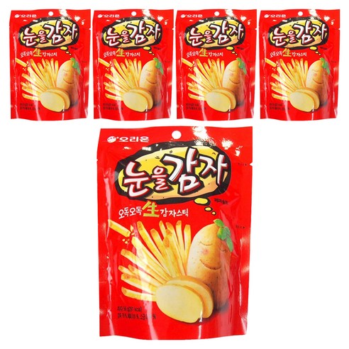 오리온 눈을감자 스낵