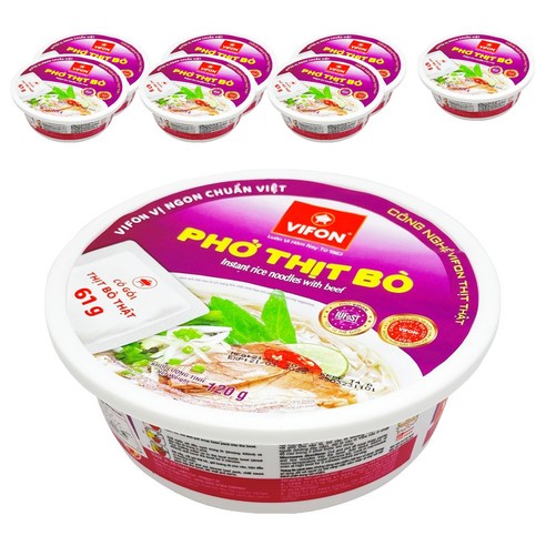 비폰 포보 베트남 쌀국수 컵라면 120g
