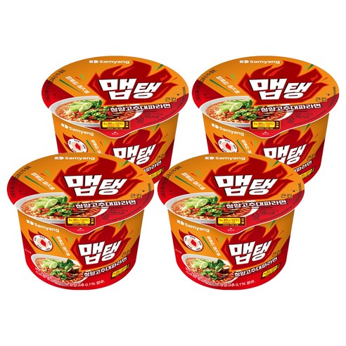 맵탱 큰컵 청양고추대파 라면 110g