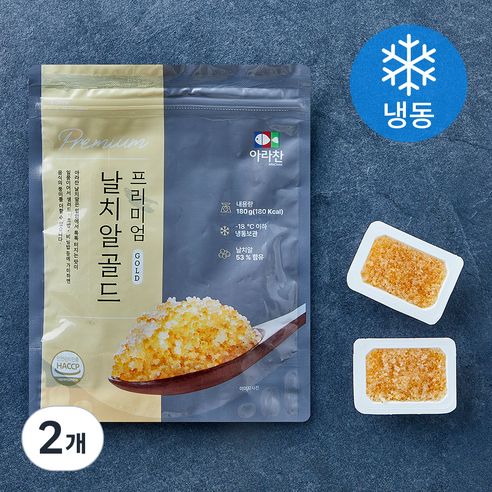 [로켓프레시] 아라찬 프리미엄 날치알 골드 (냉동)