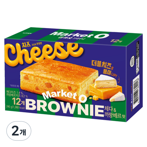 마켓오 체다 & 까망베르 12p