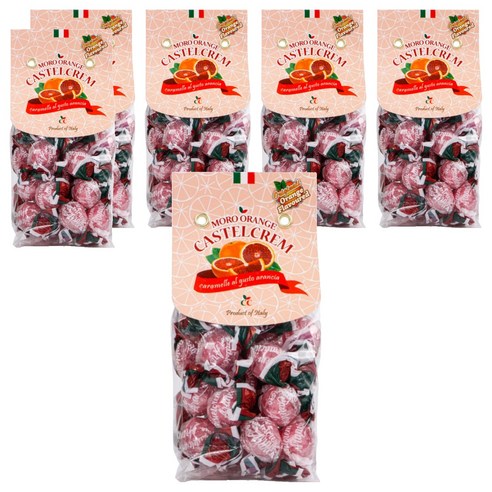 포지타노 카스텔크렘 모로오렌지 캔디, 200g, 6개