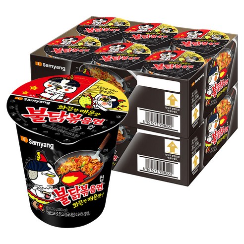 불닭볶음면 소컵 70g, 12개