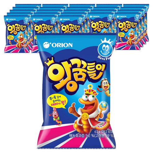 오리온 왕꿈틀이 젤리