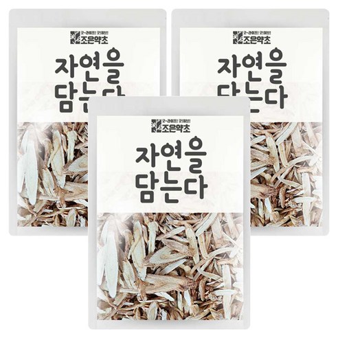 조은약초 자연을 담는다 황기 소, 400g, 3개