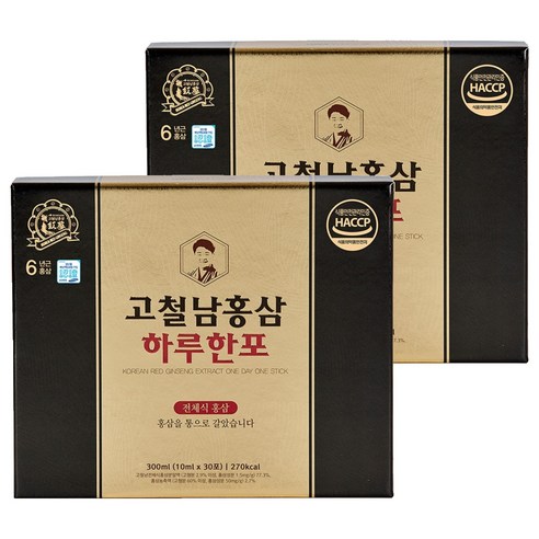 고철남홍삼 하루한포 홍삼 스틱