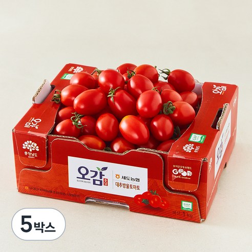 충남오감 세도농협 GAP 인증 대추방울토마토
