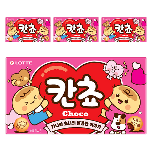 롯데웰푸드 칸쵸 초코
