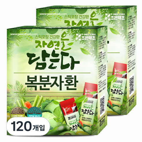 굿허브 조은약초 자연을 담는다 스틱형 복분자환, 4개, 90g